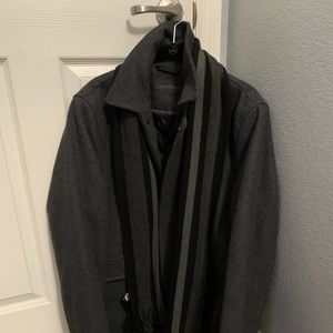 Calvin Klein Wool Car Coat